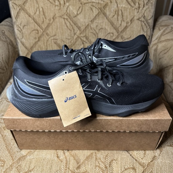 Asics Gel Jadeite 2 Running Shoes Black Men's Size 11.5 New 1011B994-001 - Picture 2 of 8